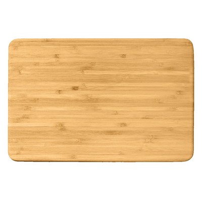 Bamboo Cutting Board Small, Squared Corners