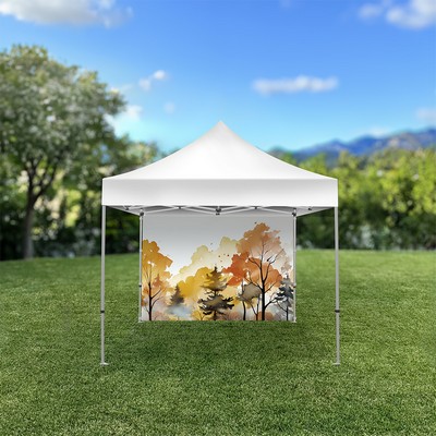 Canopy Tent Tenda 10' Full Wall Double Sided Graphic Only Unit