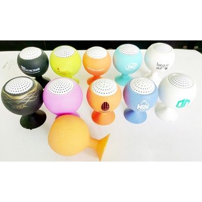 Silicone Sucker Holder Wine Cup Wireless Speaker