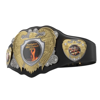 Vibraprint® Legion Championship Belt in Black