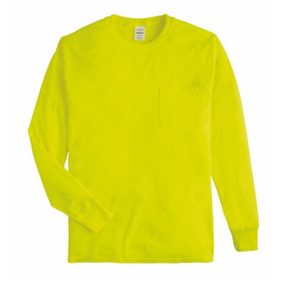 Hanes® Workwear Long Sleeve Pocket T-Shirt