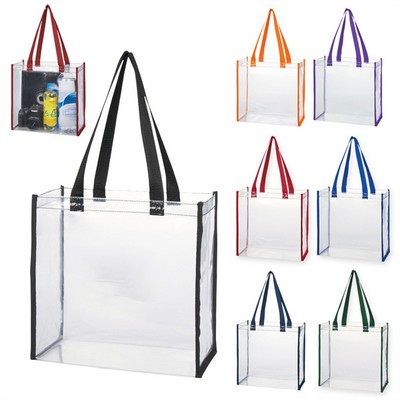 Clear PVC Tote Bag