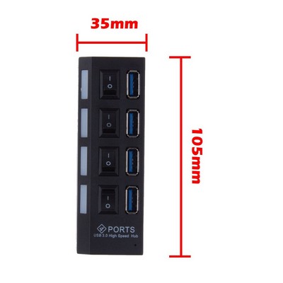 4-Port USB 3.0 Hub