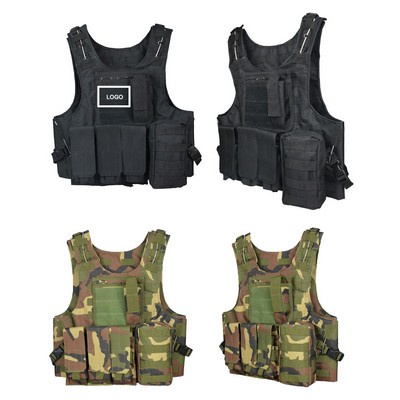 Tactical Vest with custom Embroidery lable logo