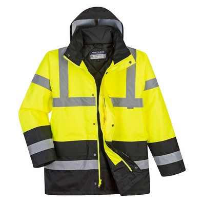 Hi-Vis Contrast Winter Traffic Jacket