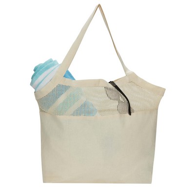 Mesh Beach Bag - Blank (20"x 15" x 5")