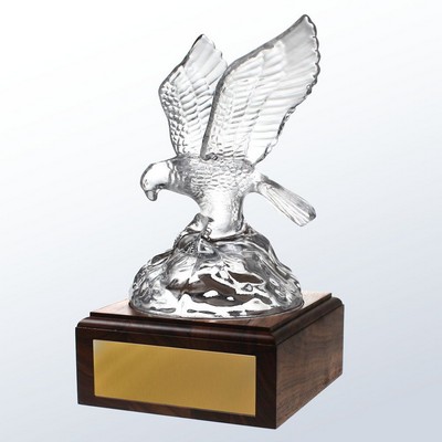 Soaring Eagle w/Wood Base Award