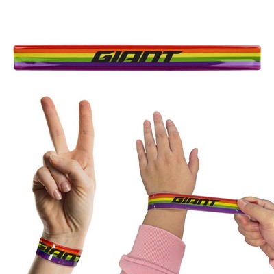 Rainbow Slap Bracelet