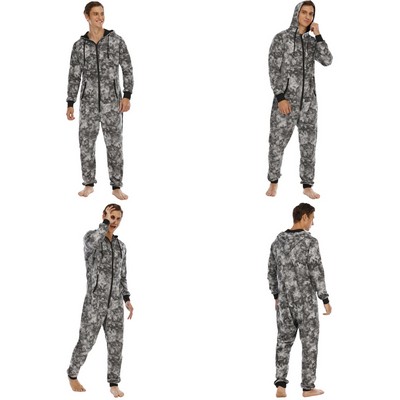 Men'S Pajamas Tie-Dye Jumpsuit