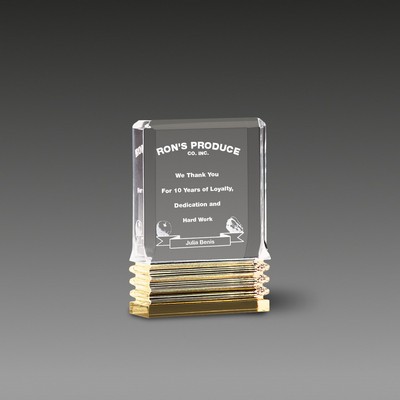 Diamond Carved™ Award (3"x4"x1")