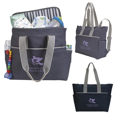 Atchison® Stripe Diaper Tote-Pack