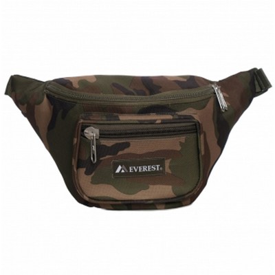 Everest Woodland Camo Waist Pack, Large