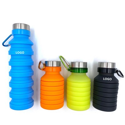 Collapsible Silicone Water Bottle