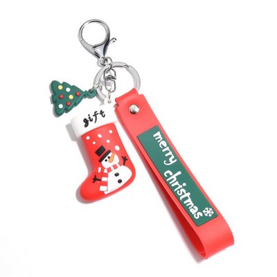 Christmas Keychain/ Key Tag