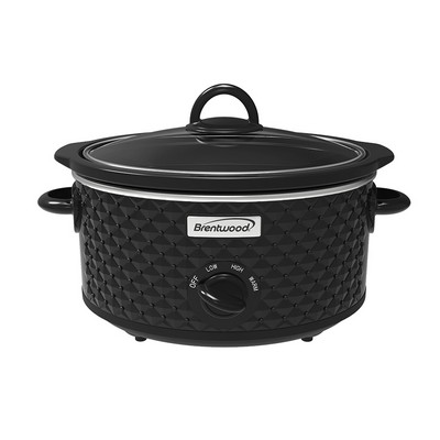 3.5 Quart Diamond Pattern Slow Cooker