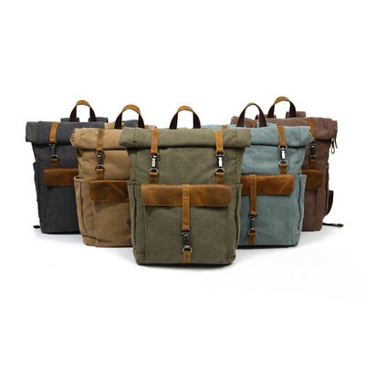 High Density Thick Canvas Backpack