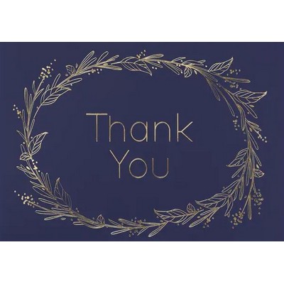 Wreath Of Thanks Card