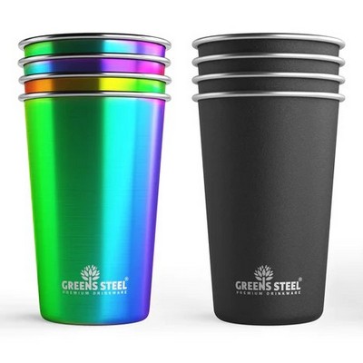 10 Oz. Greens Steel® Stainless Steel Cup