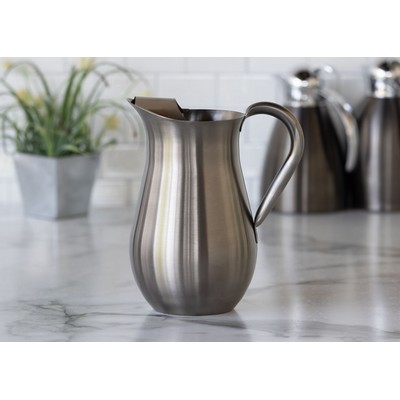 Dark Tungsten Gray Bell Pitcher w/Ice Guard (2 Liter)