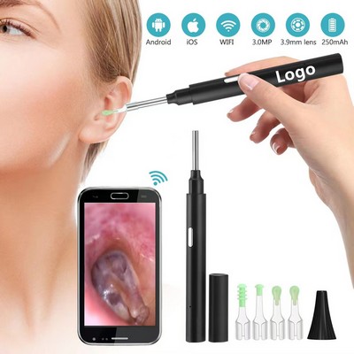 Wifi Visible Earwax Removal Tool Ear Cleaner Ear Wax Removal Kit With Otoscope