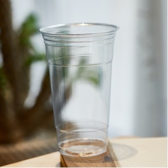 24oz Disposable Clear Plastic Cold Beverage Cup