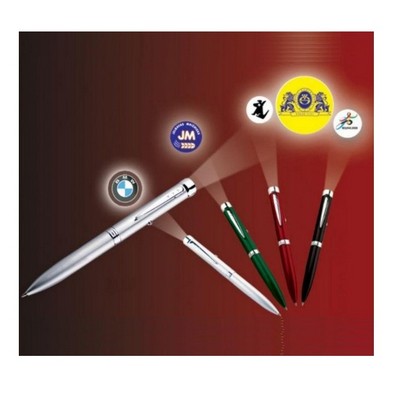 Promotional LED Logo Projector Pen