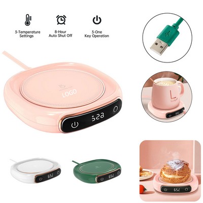 USB Coffee Warmer Smart Thermostatic Heating Coaster