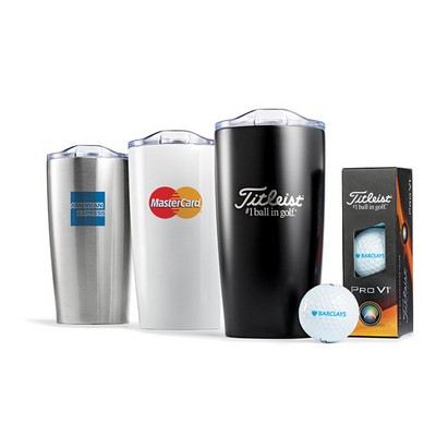 Titleist® 3-Ball Custom Tumbler