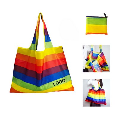 Rainbow Foldable Shopping Bag