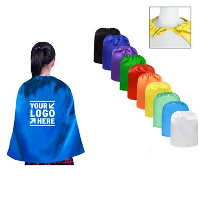 Youth Satin Superhero Cape