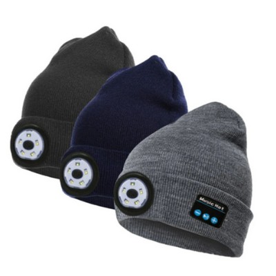 Wireless Bluetooth Knitted Beanie Hat