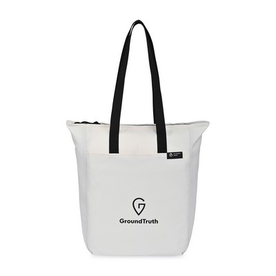 Renew rPET Zippered Tote - Cream