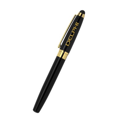 Brass Rollerball Stylus Pen