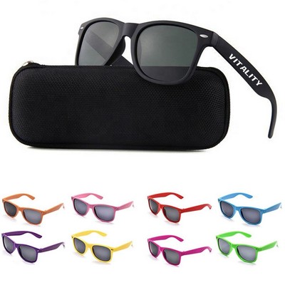 Neon Rubberized Sunglasses