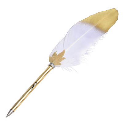 Dual Color Feather Pen