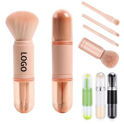 4 In 1 Retractable Makeup Brush