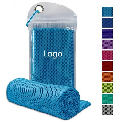 Cooling Towel w/Zip Pocket