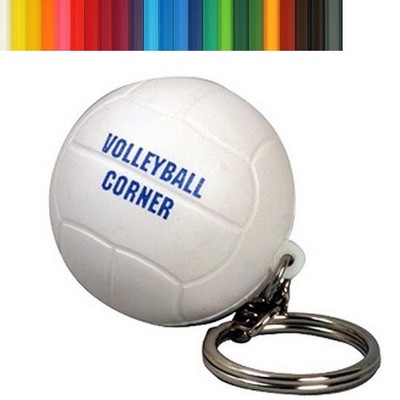 Volleyball Stress Ball Key Chain Customized Logo