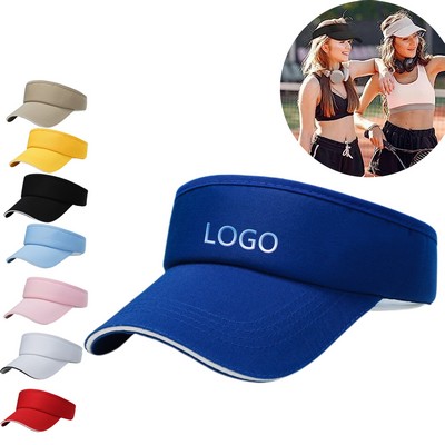 Uv Protection Empty Top Baseball Cap