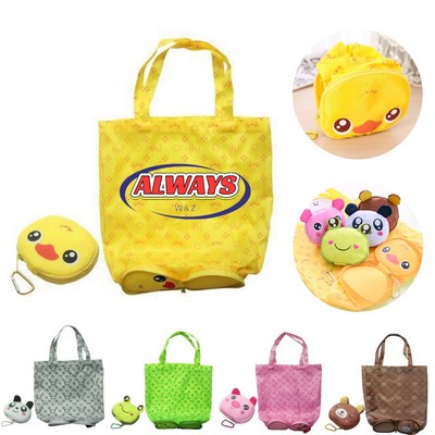 Cartoon Folding Shopping Bag