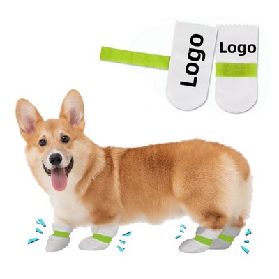 5"x3" Disposable Non-Woven Fabric Dog Shoes/Pet Boots