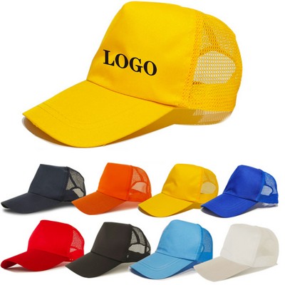 Polyester Quick Drying 6 Panel Baseball Caps