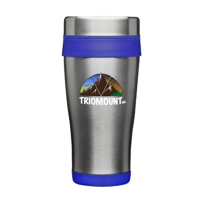 16 oz. Grab-n-Go Insulated Stainless Steel Mug (Full Color Imprint)