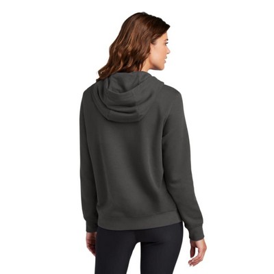 Nike Ladies Club Fleece Sleeve Swoosh Pullover Hoodie