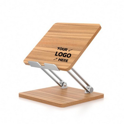 Foldable Wooden Laptop Stand