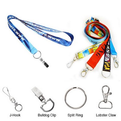 3/4" Full Color Lanyards