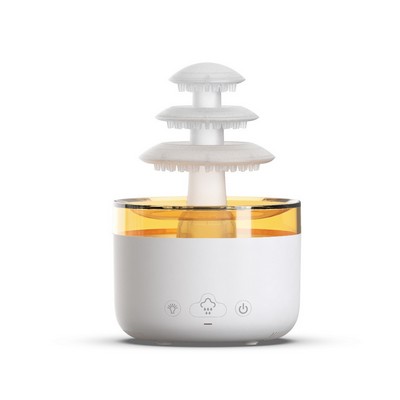 LED Rain Cloud Air Humidifier 500ml USB Rechargeable Diffuser