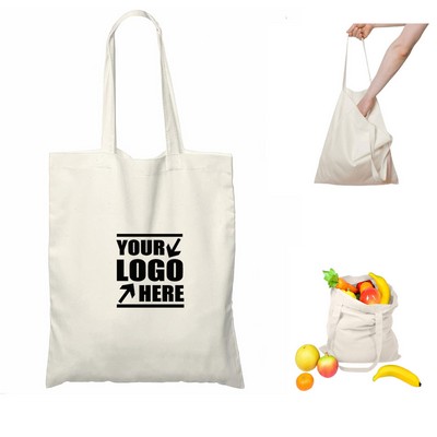 Cotton Canvas Tote Bag