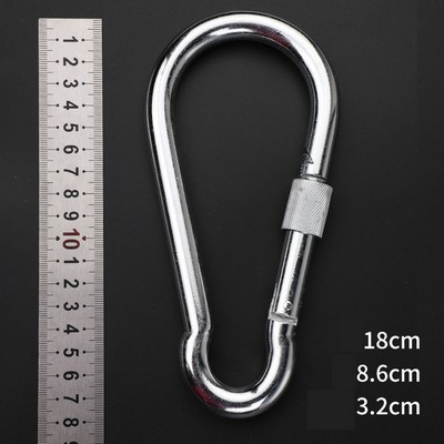 #18 Gourd Shape Locking Carabiner