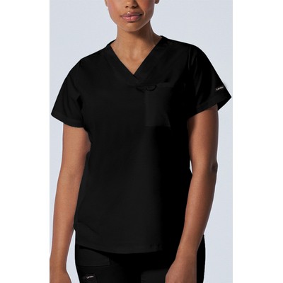 Landau Proflex Womens 2 Pocket V Neck Scrub Shirt